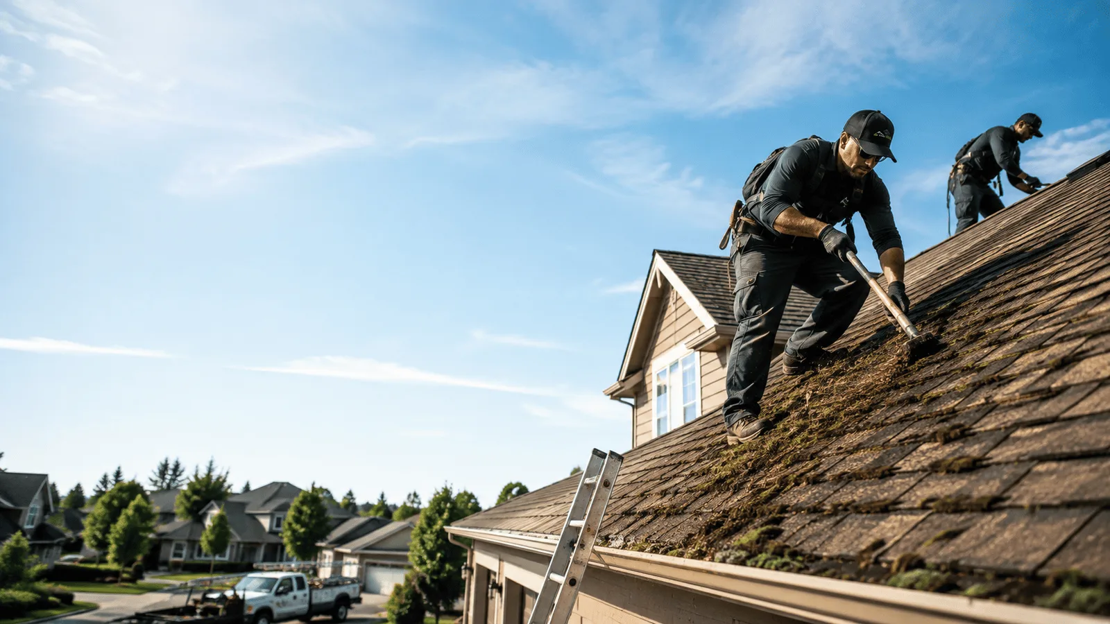 Roof Moss Removal in Flanders, NJ near me